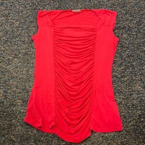 Jaclyn Smith Ruched Tank Top sz. S
